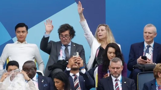 Tras reunirse con Macron, Milei participó de la inauguración de los Juegos Olímpicos de París