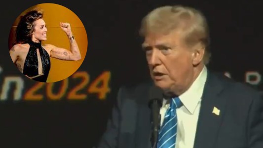 Insólito: en plena campaña, Donald Trump arremetió contra Miley Cyrus