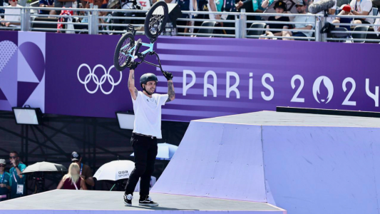 El biker “Maligno” Torres ganó el Oro y es la primera medalla para Argentina en París 2024