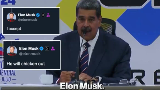 Maduro invitó a pelear a Elon Musk y el millonario aceptó: “Si gano, él renuncia como dictador"