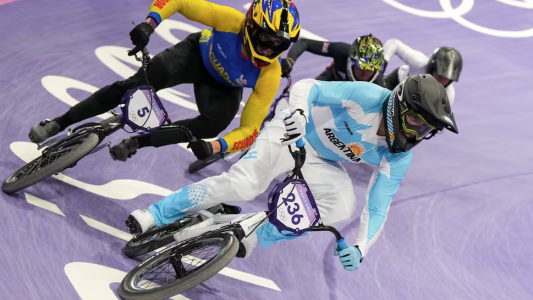 El argentino Gonzalo Medina quedó eliminado de los Juegos Olímpicos en ciclismo BMX Racing