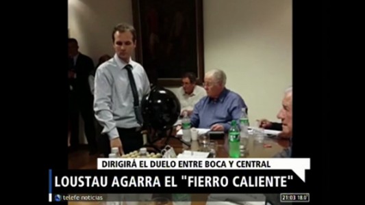 Loustau dirigirá el duelo entre Boca y Central