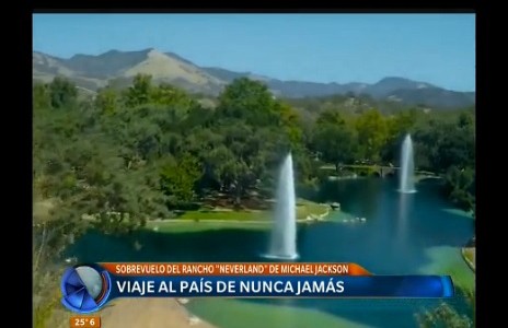 Viaje en dron al "país de nunca jamás"