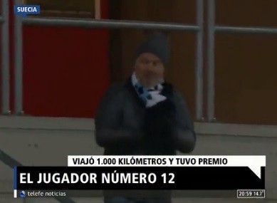 El jugador número 12