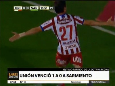 Unión venció Sarmiento en el cierre de la fecha octava