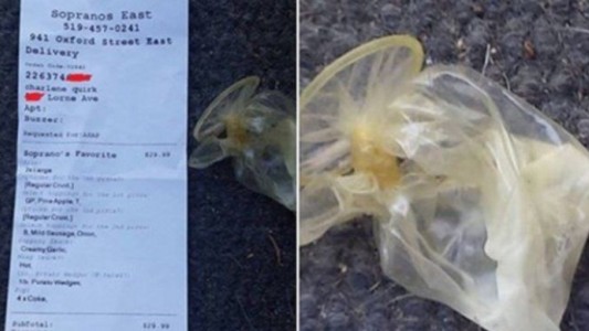 Pidió una pizza y vino con un preservativo: mirá la respuesta del restaurant