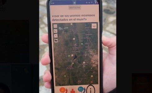 “Flame Fighters”: Jóvenes cordobesas crearon una app que detecta incendios forestales