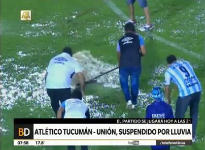 Atlético Tucumán-Unión, suspendido por las condiciones climáticas