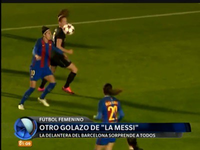 La versión femenina de Messi también deslumbra en el Barça