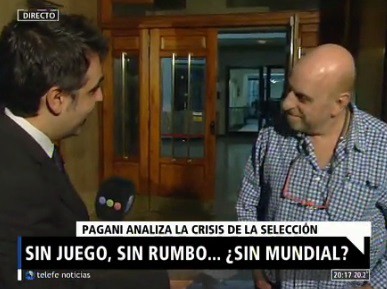 Horacio Pagani analiza la crisis de la Selección