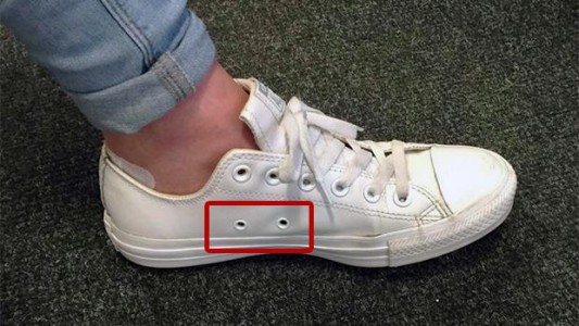 Fin del misterio: ¿para qué sirven los agujeros laterales de las zapatillas?