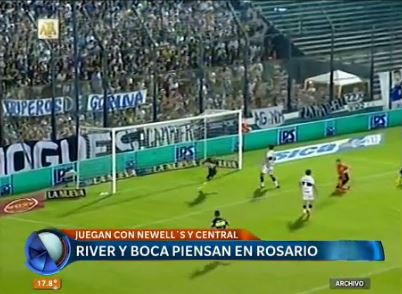 River y Boca piensan en Rosario