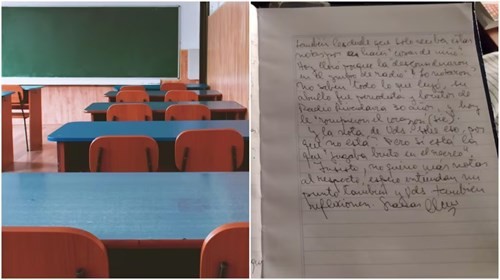 Padre defiende a su hija tras quejas escolares: "Dejen que los niños sean niños"