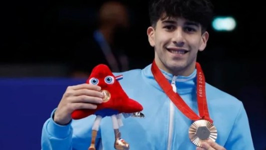 Nueva medalla para Iñaki Basiloff en los 400 metros libres en los Juegos Paralímpicos