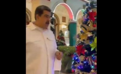 Maduro decretó el adelanto de la Navidad en Venezuela para el 1° de octubre