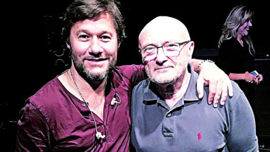 Diego Torres tocó con Phil Collins