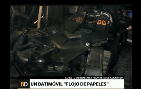 Colombia no permite que ingrese el Batimóvil