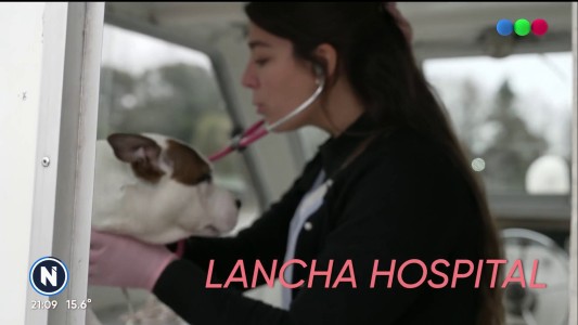 Te Presento: Leila, la veterinaria que atiende en su lancha en el Delta del Tigre