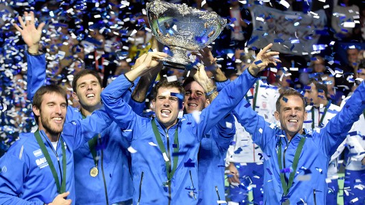 Histórico: Delbonis ganó y Argentina consiguió su primera Copa Davis