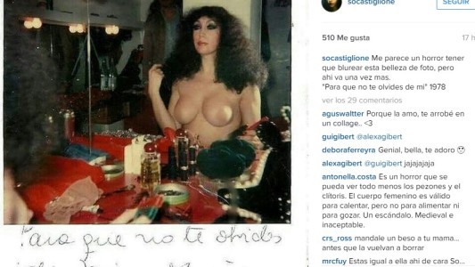 Otra vez vez censuraron a Sofía Gala en Instagram