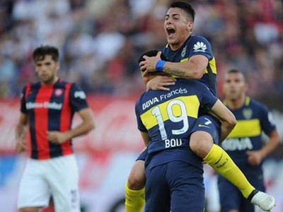 Boca pudo esta vez con San Lorenzo y acortó distancia con la punta