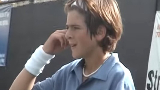 Video: el día que Del Potro le ganó a Marin Cilic, cuando tenían 14 años