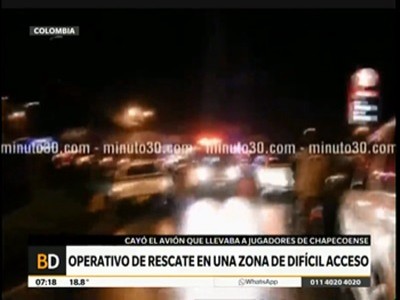 Difícil operativo de rescate en la zona de la tragedia
