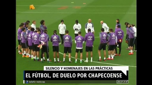 Minuto de silencio en el fútbol español