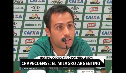 El argentino del Chapecoense que no viajó: "Recen por mis compañeros"