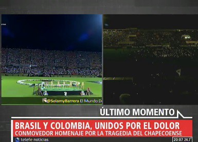 Brasil y Colombia, unidos por el dolor