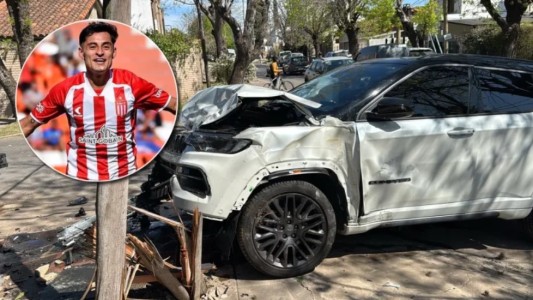 Javier Altamirano, el jugador de Estudiantes que se había descompensado en un partido con Boca, sufrió accidente automovilístico