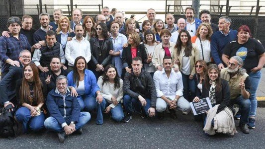 Germán Martínez en la marcha por la educación superior: "Milei no quiere a la universidad pública"