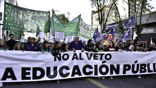 Milei ratificó que vetará la Ley de Financiamiento Universitario, tras la masiva marcha al Congreso