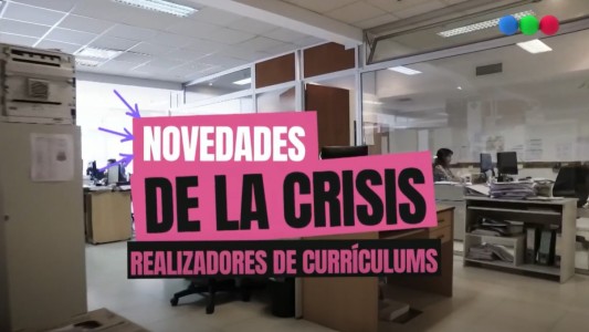 Novedades de la crisis: realizadores de currículums