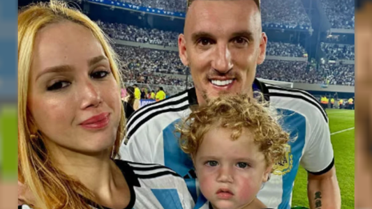 Armani y su emotivo posteo sobre la salud de su hijo: “Gracias al Ángel que Dios nos envió"