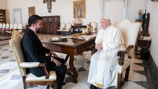 El papa Francisco recibió al secretario de Culto de Milei en el Vaticano