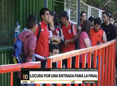 Locura por una entrada para la final
