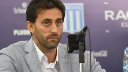 Milito presentó “Racing Sueña” y va en busca de la presidencia