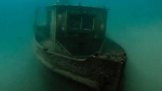 Bariloche: hallaron un barco hundido en el lago Nahuel Huapi hace más de 100 años