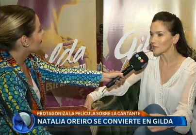 Natalia Oreiro se convierte en Gilda: "Se me cumple un sueño"
