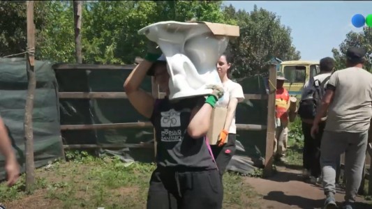 "Módulos sanitarios", el proyecto solidario que cambia la realidad de las familias más humildes