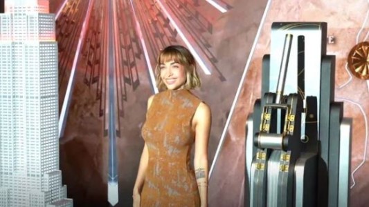 María Becerra iluminó el Empire State en Nueva York