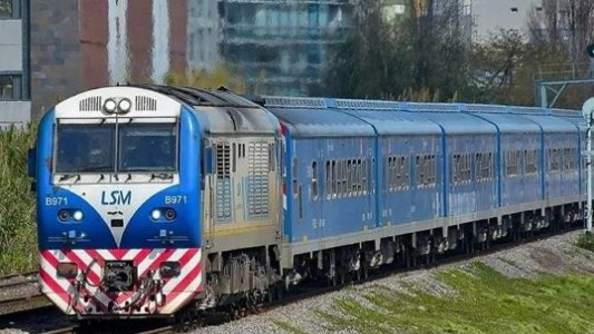El Tren San Martín circulará el sábado con cronograma especial por trabajos de obra