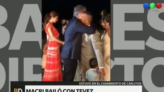 Macri, el invitado estrella del casamiento de Carlos Tevez