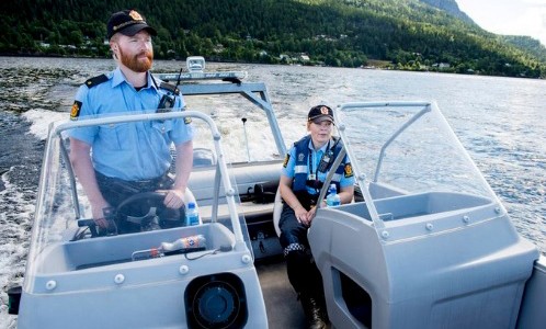 Por esta foto, un policía noruego se multó a si mismo