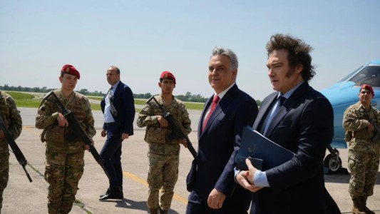 Milei criticó a Raúl Alfonsín: "Lo muestran como el padre de la democracia y fue partidario de un golpe"