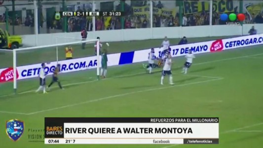 River quiere a Walter Montoya