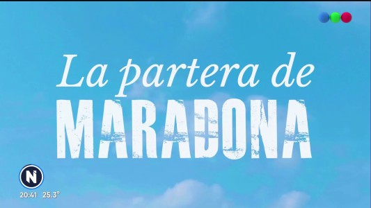 La partera de Diego Maradona