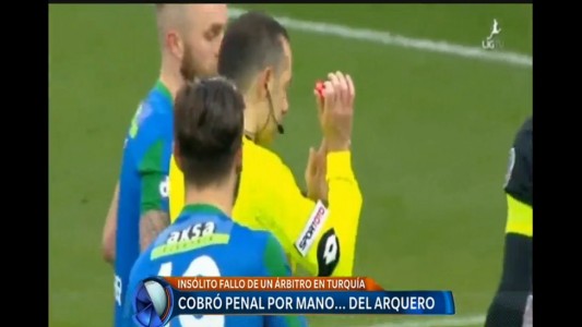 Por reclamar, cometió un penal