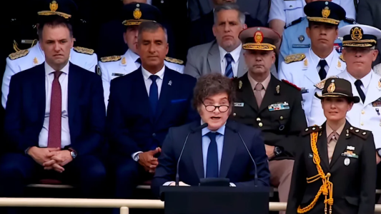 Milei: "Hace 11 meses decidimos decirle no al garantismo barbárico para decirle sí al orden cívico"